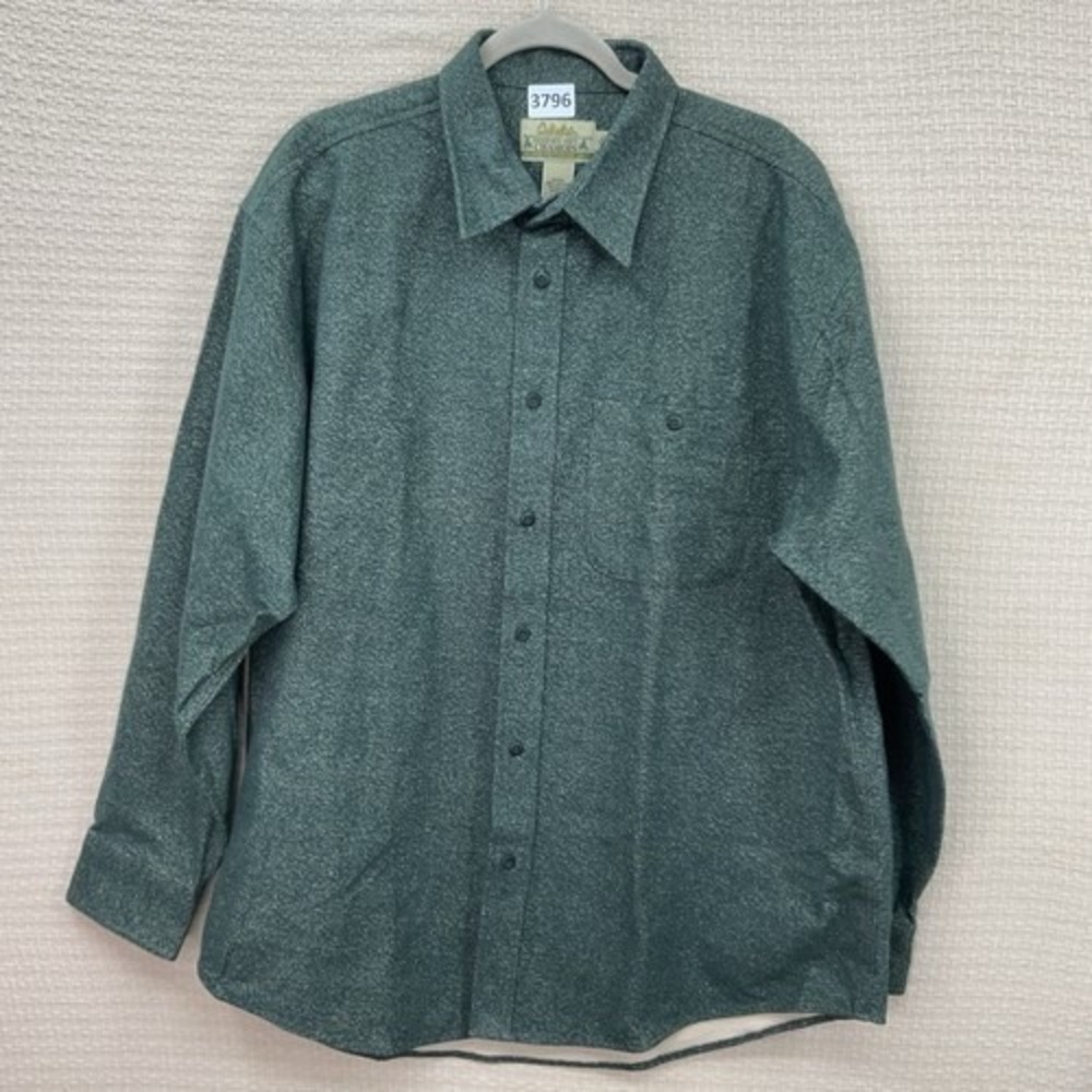 NWOT Cabela's Deerskin Chamois Long Sleeve Button Up Shirt Men XL El Salvador